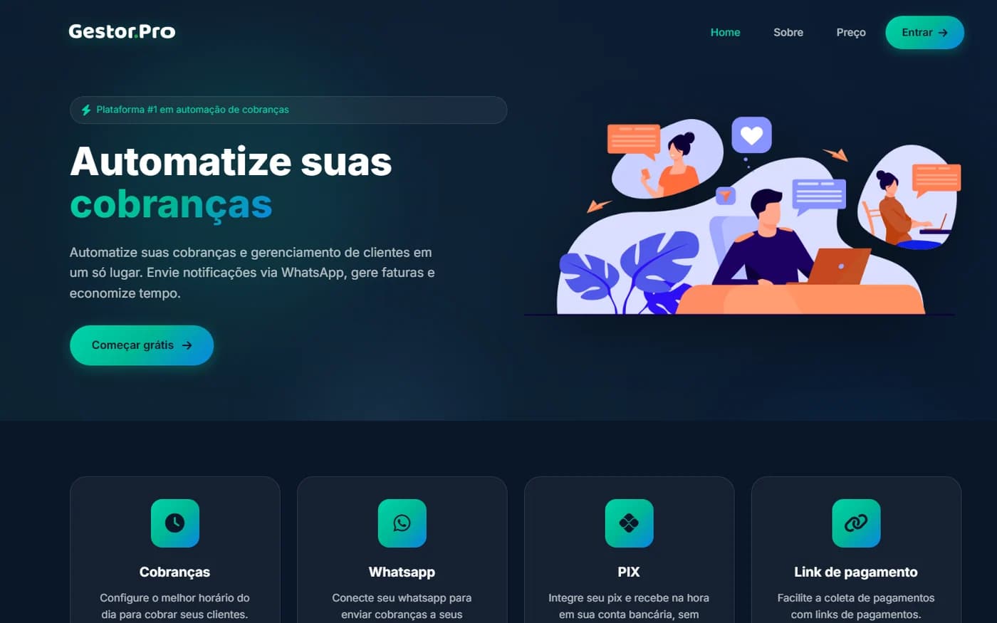 Interface do GestorPro